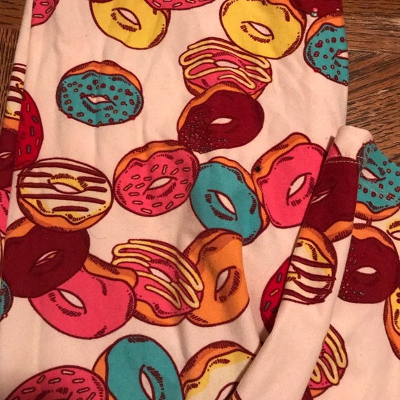Donut Lularoe OS Leggings - Picture 2 of 3